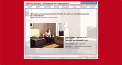 Desktop Screenshot of lebenskunstphilosophie.de